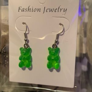 🛍️Green Gummy Bear Earrings 🛍️3for$13🛍️